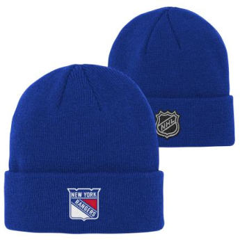 New York Rangers căciula de iarnă pentru copii Cuffed Knit blue