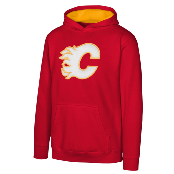 Calgary Flames hanorac cu glugă pentru copii Prime Po Flc Hood -Home