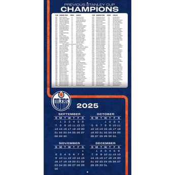 Edmonton Oilers calendar 2026 Wall