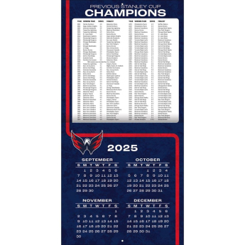 Washington Capitals calendar 2026 Wall