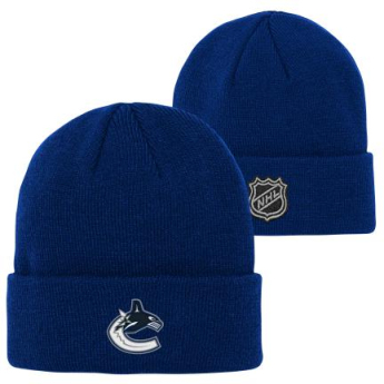 Vancouver Canucks căciula de iarnă pentru copii Cuffed Knit blue