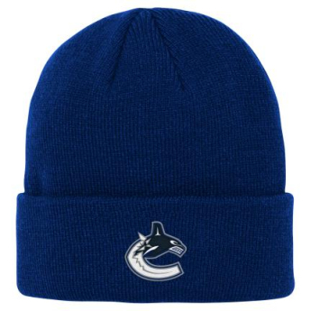 Vancouver Canucks căciula de iarnă pentru copii Cuffed Knit blue