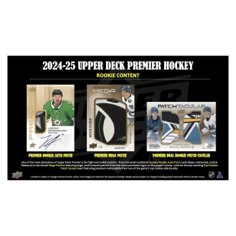 NHL cutii Cărți de hochei NHL 2024-25 Upper Deck Premier Hockey Hobby Box