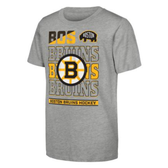 Boston Bruins tricou de copii Timeless Ss grey