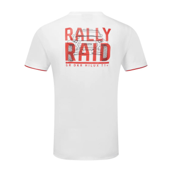 Toyota Gazoo Racing tricou de bărbați Rally-Raid Graphic white Team 2025
