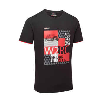 Toyota Gazoo Racing tricou de bărbați Rally-Raid Dune black 2025