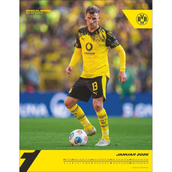 Borussia Dortmund calendar 2026 Wall