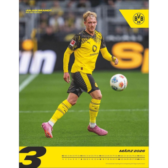 Borussia Dortmund calendar 2026 Wall