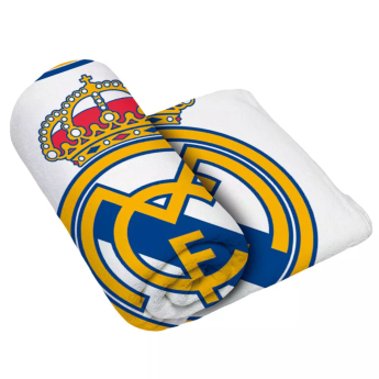 Real Madrid pătură de lână white