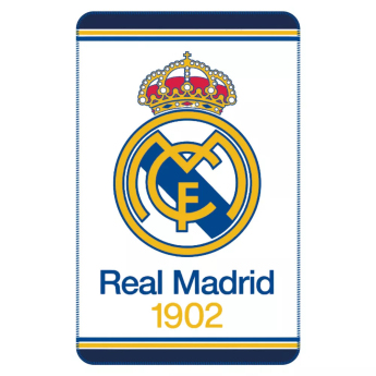 Real Madrid pătură de lână white