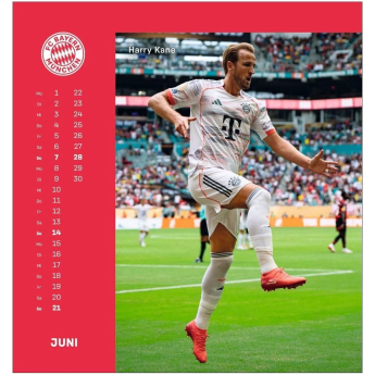 Bayern München calendar 2026 Postcard