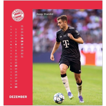 Bayern München calendar 2026 Postcard