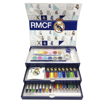 Real Madrid servietă complete art set