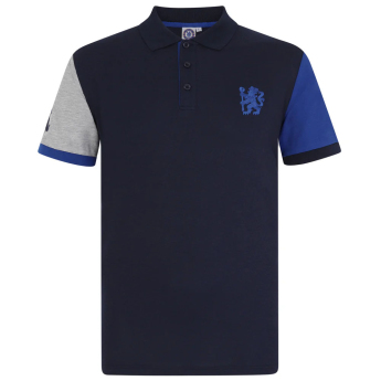 FC Chelsea tricou polo Sleeve navy