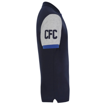 FC Chelsea tricou polo Sleeve navy