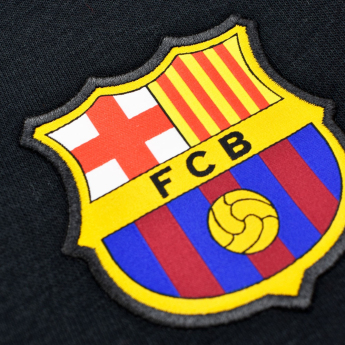 FC Barcelona geacă de iarnă cu gluga pentru copii Race black