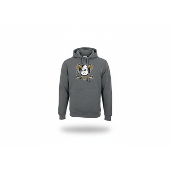 Anaheim Ducks hanorac de bărbați Core Logo Charcoal Slide grey