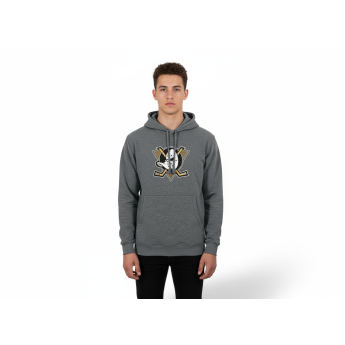 Anaheim Ducks hanorac de bărbați Core Logo Charcoal Slide grey