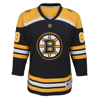Boston Bruins tricou de hochei pentru copii David Pastrnak Replica Home