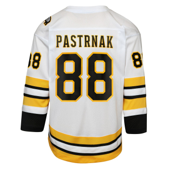 Boston Bruins tricou de hochei pentru copii David Pastrnak Replica White