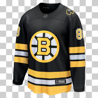 Boston Bruins tricou de hochei David Pastrnak #88 Home Breakaway Jersey