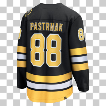 Boston Bruins tricou de hochei David Pastrnak #88 Home Breakaway Jersey