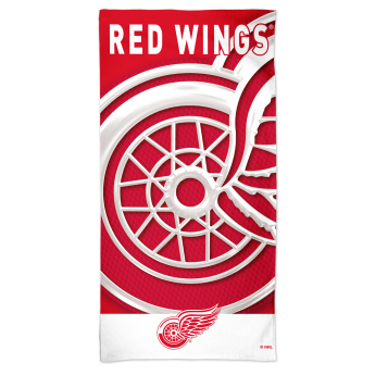 Detroit Red Wings prosop Spectra Beach Towel