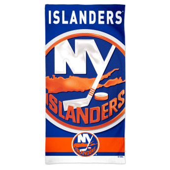 New York Islanders prosop Spectra Beach Towel