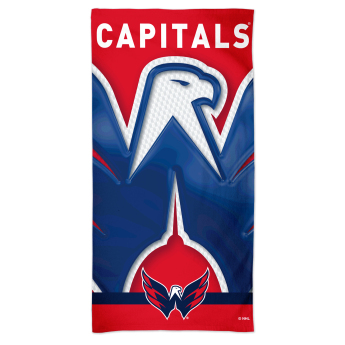Washington Capitals prosop Spectra Beach Towel