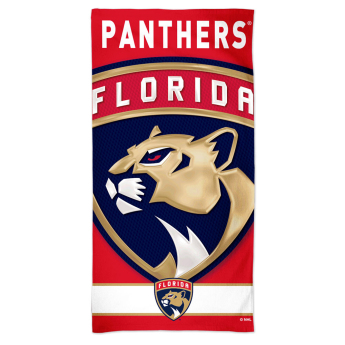 Florida Panthers prosop Spectra Beach Towel