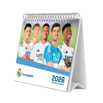 Stolní kalendář REAL MADRID 2026