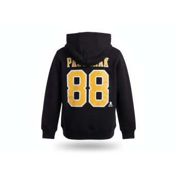 Boston Bruins hanorac cu glugă pentru copii David Pastrnak Flat Alt Cpt N&N Flc