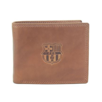 FC Barcelona portofel de piele cuero