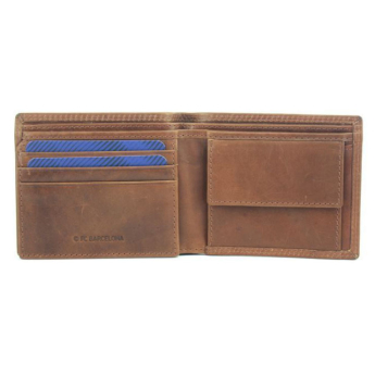 FC Barcelona portofel de piele cuero