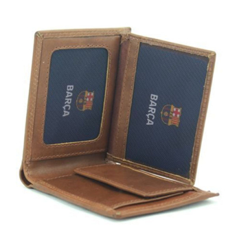 FC Barcelona portofel de piele cuero