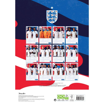 Echipa națională de fotbal calendar England 2026