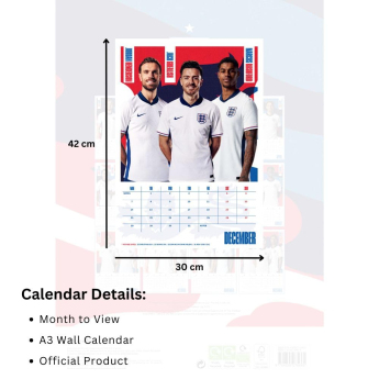 Echipa națională de fotbal calendar England 2026