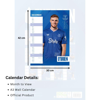 FC Everton calendar 2026