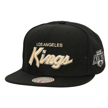 Los Angeles Kings șapcă flat Cream Script Snapback black