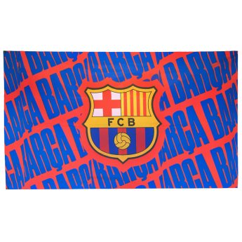 FC Barcelona drapel Barca