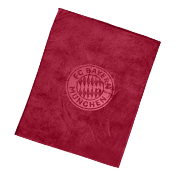 Bayern München pătură de lână bordeaux