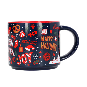 Bayern München cană Christmas navy