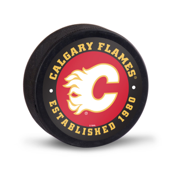 Calgary Flames puc Packaged