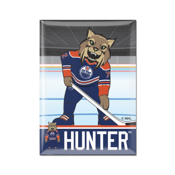 Edmonton Oilers magnet Metal Mascot