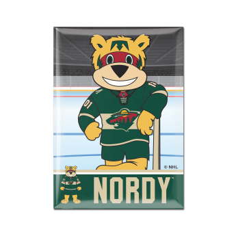 Minnesota Wild magnet Metal Mascot