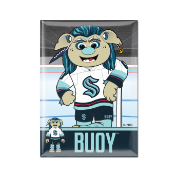 Seattle Kraken magnet Metal Mascot