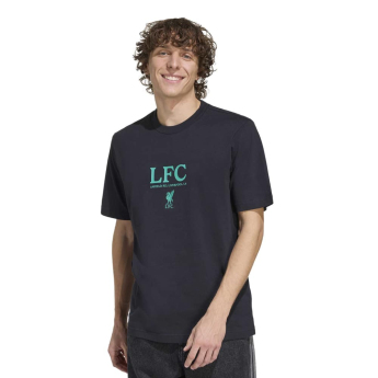 FC Liverpool tricou de bărbați SLab graphic black