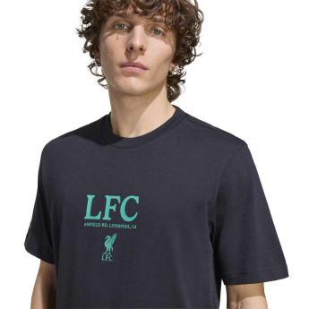 FC Liverpool tricou de bărbați SLab graphic black