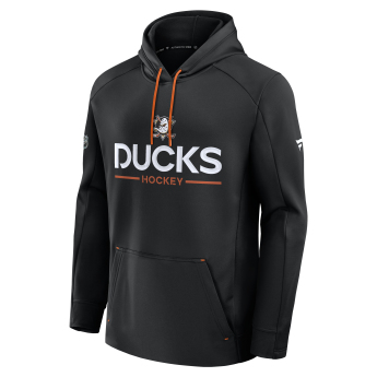 Anaheim Ducks hanorac de bărbați cu glugă Authentic Pro Rink Poly Fleece POH