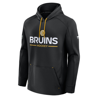 Boston Bruins hanorac de bărbați cu glugă Authentic Pro Rink Poly Fleece POH